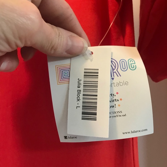 Lularoe Large Julia NWT - Picture 3 of 3